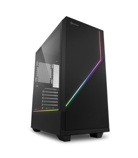 CAJA ATX SHARKOON RGB FLOW 2XUSB30 SIN FUENTE