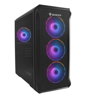 CAJA GAMING GENESIS IRID 503 ARGB V2 MATX MINITORRE 1XUSB30 2XUSB20 BK SIN PSU