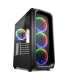 CAJA ATX SHARKOON TK5M RGB 2XUSB30 1XUSBtipoC SIN FUENTE NEGRO