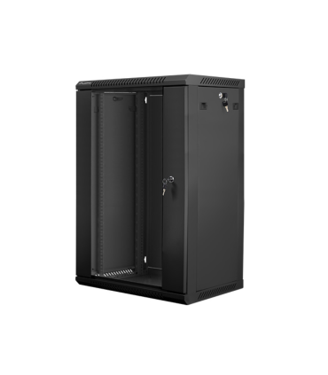 ARMARIO RACK LANBERG 18U 600X450X901 AUTO ENSAMBLADO 19 HASTA 60 KG NEGRO