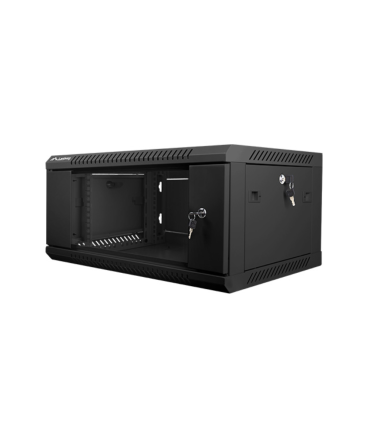 ARMARIO RACK LANBERG 4U 600X450X279 AUTO ENSAMBLADO 19 HASTA 60 KG NEGRO