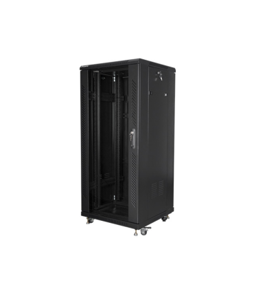 ARMARIO LANBERG RACK 19 27U 600X600 FLAT PACK BLACK NEGRO