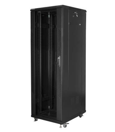 ARMARIO LANBERG RACK 19 37U 600X800 FLAT PACK BLACK NEGRO