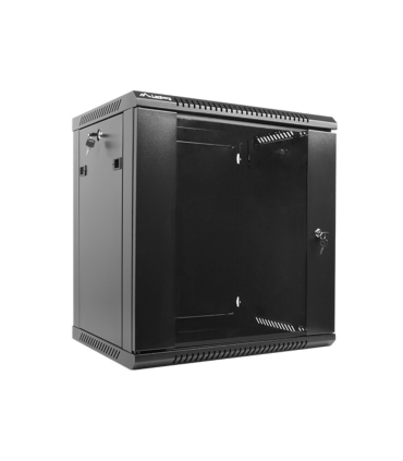 ARMARIO LANBERG MURAL RACK 19 12U 600X450 FLAT PACK V2 NEGRO