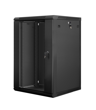 ARMARIO LANBERG MURAL RACK 19 18U 600X600 FLAT PACK V2 NEGRO