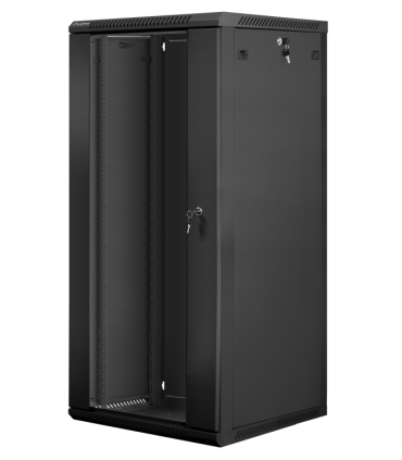 ARMARIO LANBERG MURAL RACK 19 27U 600X600 FLAT PACK V2 NEGRO