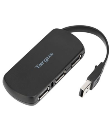 HUB USB TARGUS 4 PUERTOS USB NEGRO