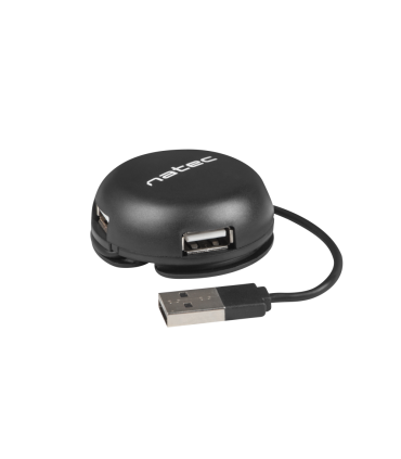 HUB NATEC BUMBLEBEE 4 PUERTOS USB 20 NEGRO