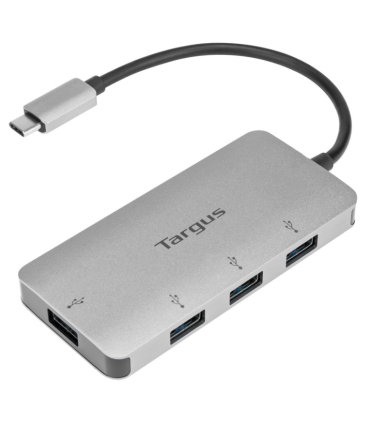 ADAPTADOR TARGUS USB C A 4xUSB 30 PLATA
