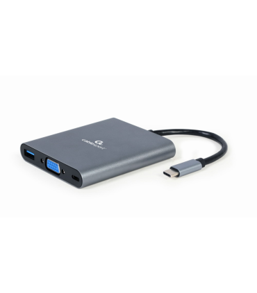 HUB GEMBIRD 6 EN 1 USB C GRIS
