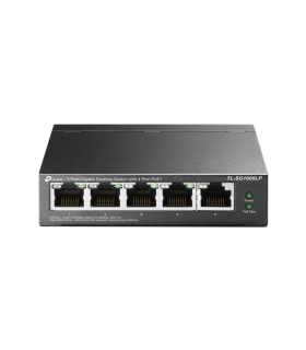 SWITCH TP LINK 5 PORT GIGABIT DESKTOP SWITCH WITH 4 PORT POE