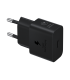 CARGADOR SAMSUNG EP T2510 USB C 25W GAN NEGRO CON CABLE