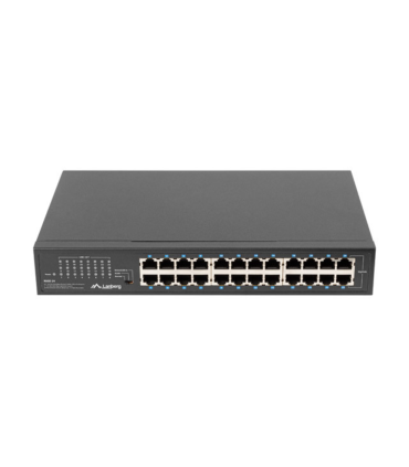SWITCH LANBERG 24 PUERTOS GIGABIT ETHERNET RACK 19