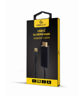 ADAPTADOR USB C MACHO A HDMI MACHO 4K 30HZ 2 M NEGRO