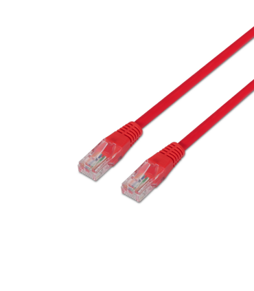CABLE DE RED AISENS LATIGUILLO RJ45 CAT6 UTP AWG24 ROJO 05M