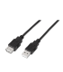 CABLE AISENS USB 20 TIPO A M A H NEGRO 30M
