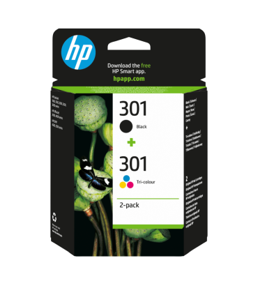TINTA HP 301 PACK AHORRO NEGRO TRICOLOR