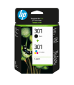 TINTA HP 301 PACK AHORRO NEGRO TRICOLOR