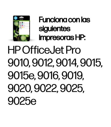 TINTA HP 963 PACK AHORRO NEGRO CIAN MAGENTA AMARILLO