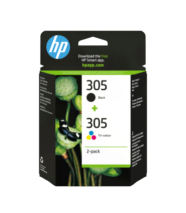 TINTA HP 305 PACK COLOR NEGRO