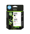 TINTA HP 305 PACK COLOR NEGRO