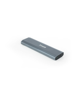CARCASA HDD TOOQ SSD M2 NGFF NVMe GRIS