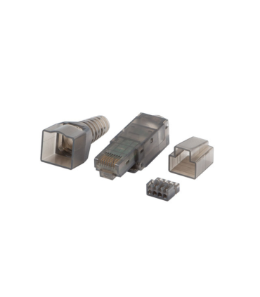 CONECTOR LANBERG RJ45 CAT6A UTP PLUG 8P8C TOOL LESS