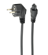 CABLE ALIMENTACION GEMBIRD SCHUKO A C5 18M TREBOL
