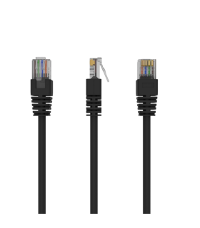 CABLE RED GEMBIRD UTP CAT5E MOLDEADO 05M NEGRO