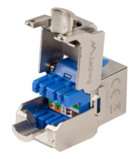 CONECTOR KEYSTONE LANBERG CAT6A FTP RJ45 TOLLESS