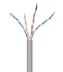 CABLE RED GEMBIRD UTP CAT5E SOLIDO CCA AWG24 BOBINA 305M GRIS