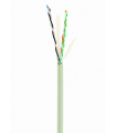 CABLE RED GEMBIRD UTP CAT6 TRENZADO PREMIUM CCA AWG24 BOBINA 305M GRIS