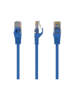 CABLE RED GEMBIRD UTP CAT6 1M AZUL