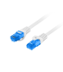 CABLE RED LANBERG LATIGUILLO CAT6A S FTP LSZH CCA 15M GRIS FLUKE PASSED