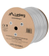 BOBINA CABLE RED LANBERG SFTP RJ45 CAT7 SOLIDO CU AWG23 LSZH CPR 305M GRIS FLU