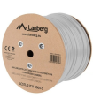 BOBINA CABLE RED LANBERG SFTP RJ45 CAT.7 SOLIDO CU AWG23 LSZH CPR 305M GRIS FLU