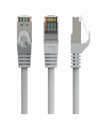 CABLE RED GEMBIRD FTP CAT6A LSZH 1M GRIS