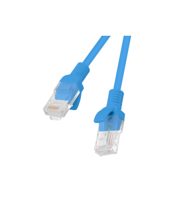 CABLE RED LANBERG LATIGUILLO CAT6 UTP 2M AZUL FLUKE PASSED