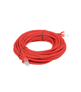 CABLE RED LANBERG LATIGUILLO CAT6 UTP 5M ROJO FLUKE PASSED