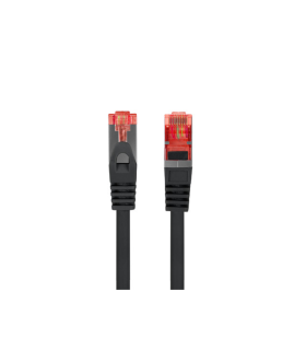 CABLE RED LANBERG LATIGUILLO CAT6 S FTP LSZH CU 1M NEGRO FLUKE PASSED