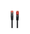 CABLE RED LANBERG LATIGUILLO CAT.6 S/FTP LSZH CU 3M NEGRO FLUKE  PASSED