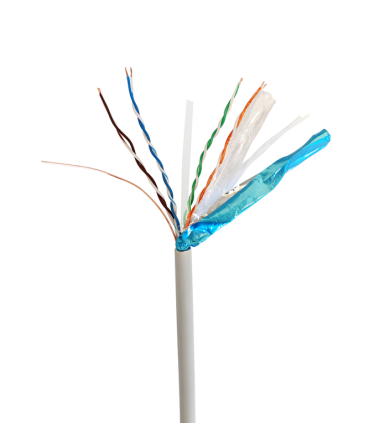 BOBINA CABLE GEMBIRD CAT6 FTP PREMIUM CCA SOLIDO ECA 305 M