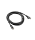 CABLE RED LANBERG LATIGUILLO CAT6 FTP 05M NEGRO FLUKE PASSED