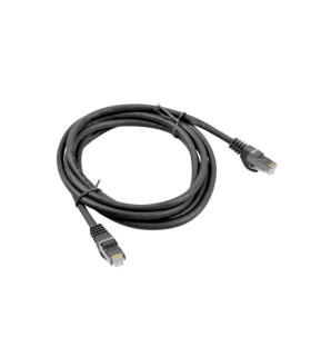 CABLE RED LANBERG LATIGUILLO CAT6 FTP 05M NEGRO FLUKE PASSED