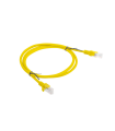 CABLE RED LANBERG LATIGUILLO CAT.6 UTP 1M AMARILLO FLUKE  PASSED