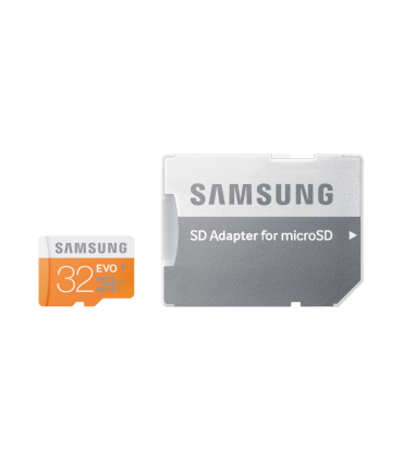 MICRO SD SAMSUNG 32GB EVO C10 R100 W60 CON ADAPTADOR