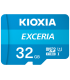 MICRO SD KIOXIA 32GB EXCERIA UHS I C10 R100 CON ADAPTADOR