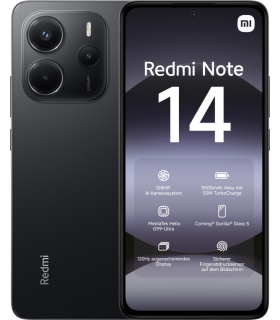 SMARTPHONE REDMI NOTE 14 4G 6GB 128GB NEGRO