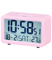 RELOJ DESPERTADOR TREVI SLD 3P60 DIGITAL ALARM CLOCK PINK