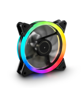 VENTILADOR CAJA SHARKOON SHARK BLADES FAN 120X120X 255 MM RGB LED